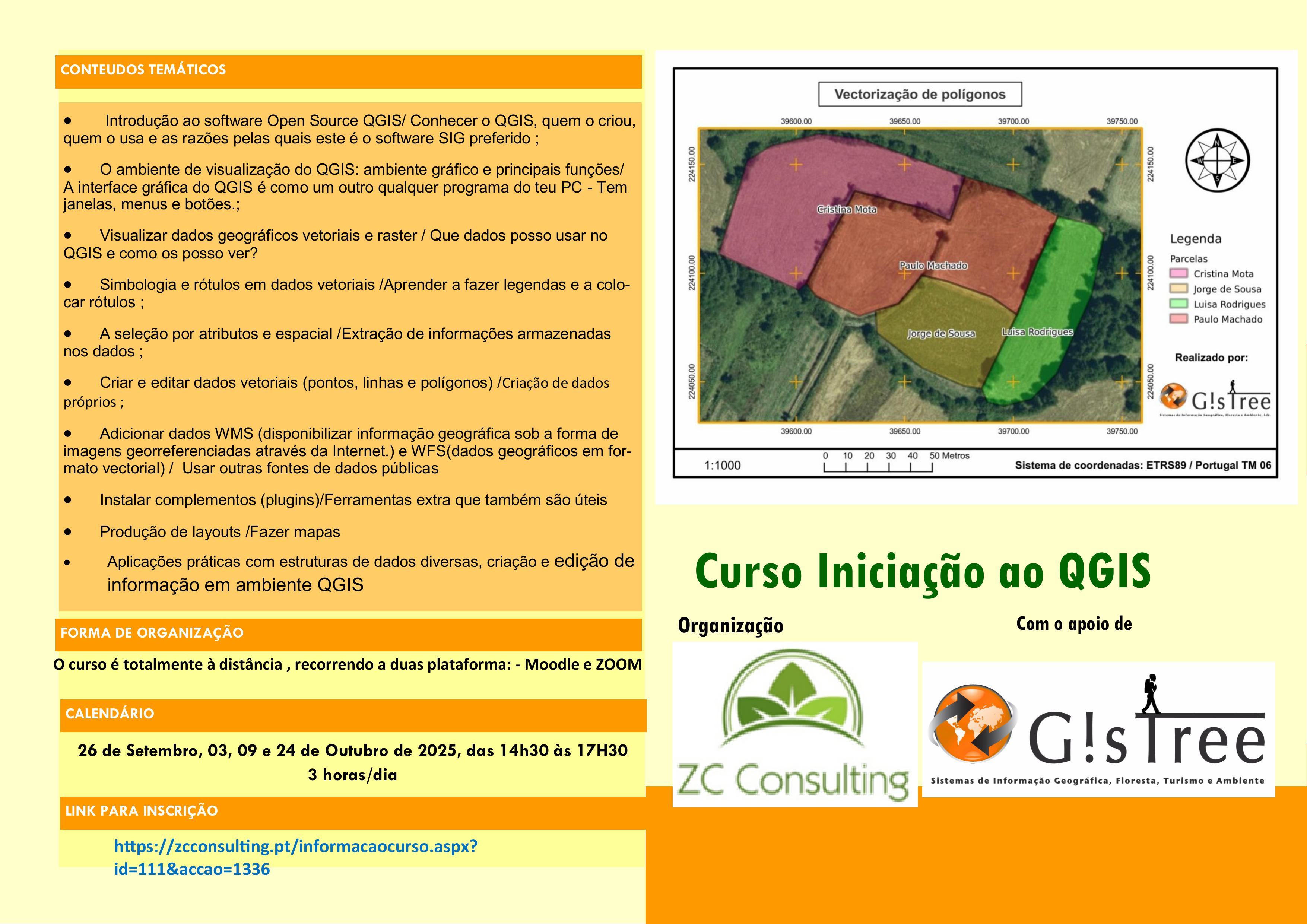 Curso Iniciação ao QGIS  - turma 3