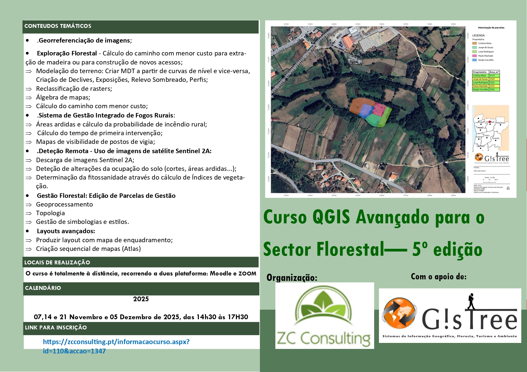urso QGIS Avançado para o Sector Florestal” – ação nº 5