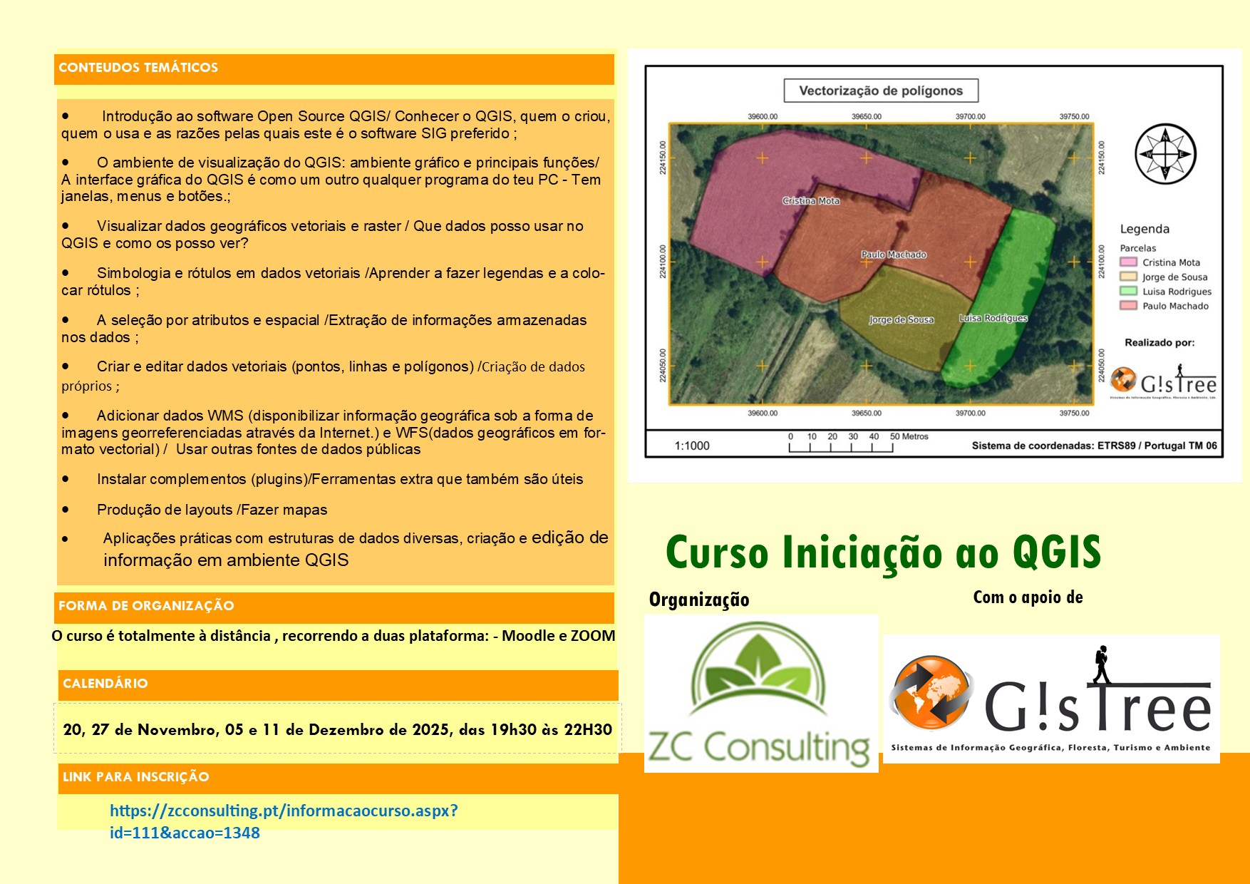 Curso Iniciação ao QGIS  - turma 4