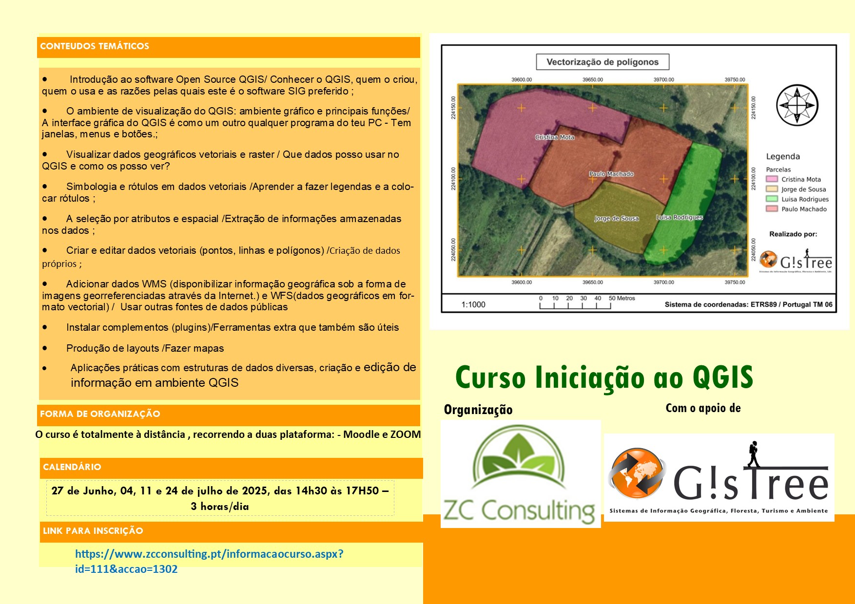 Curso Iniciação ao QGIS  - turma 2